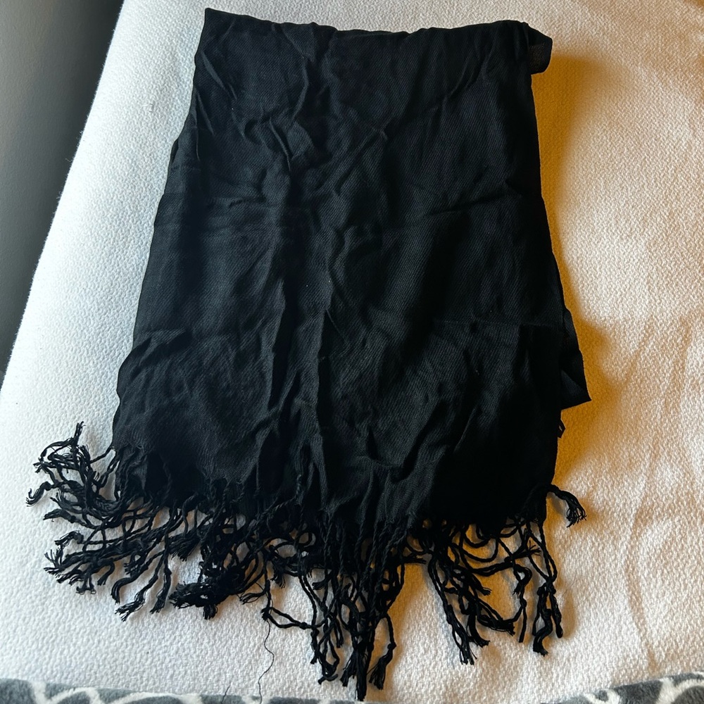 Black Pashmina Scarf